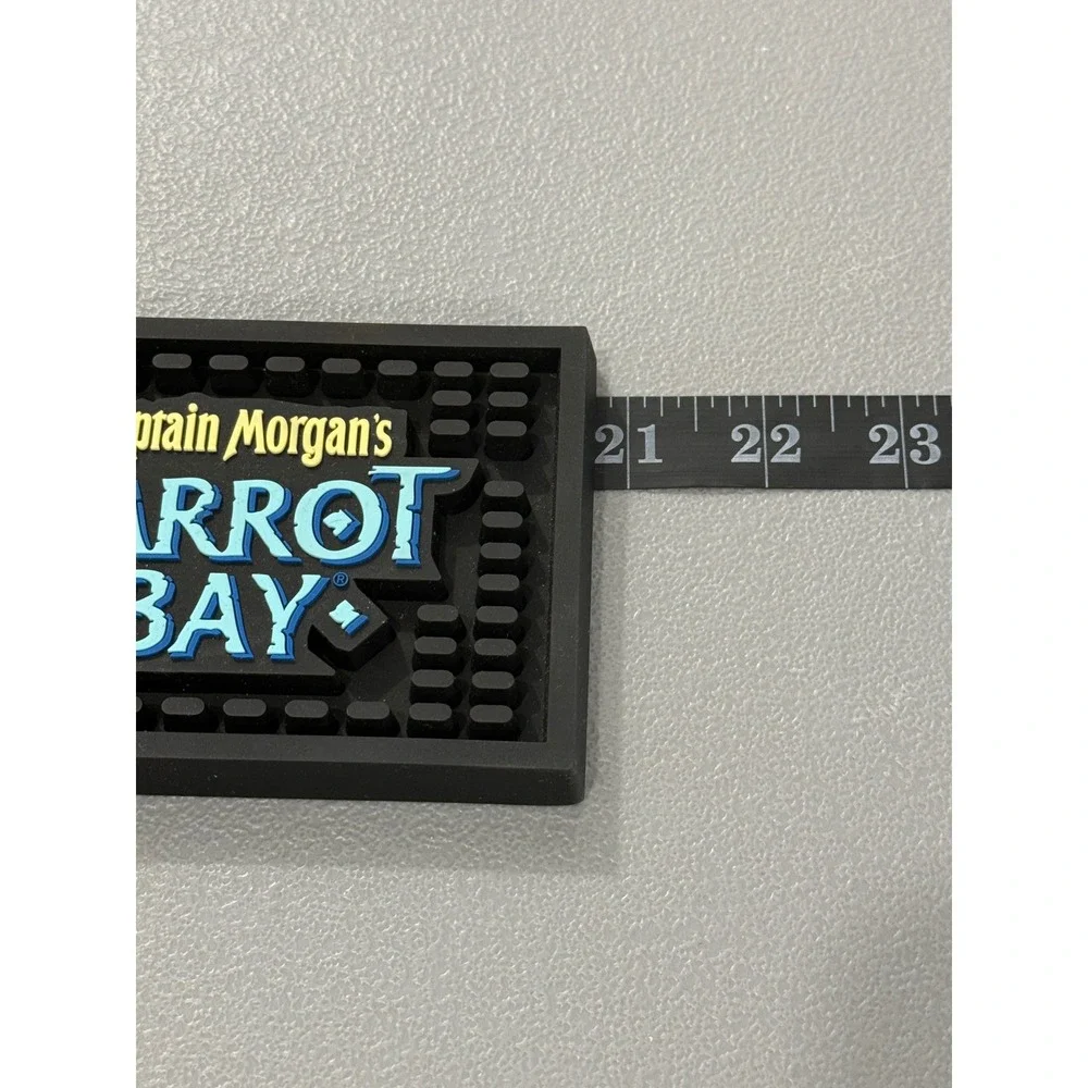 Captain‎ Morgan Parrot Bay Rubber Bar Spill Pour Drip Mat home s 20.75 x 3.75
